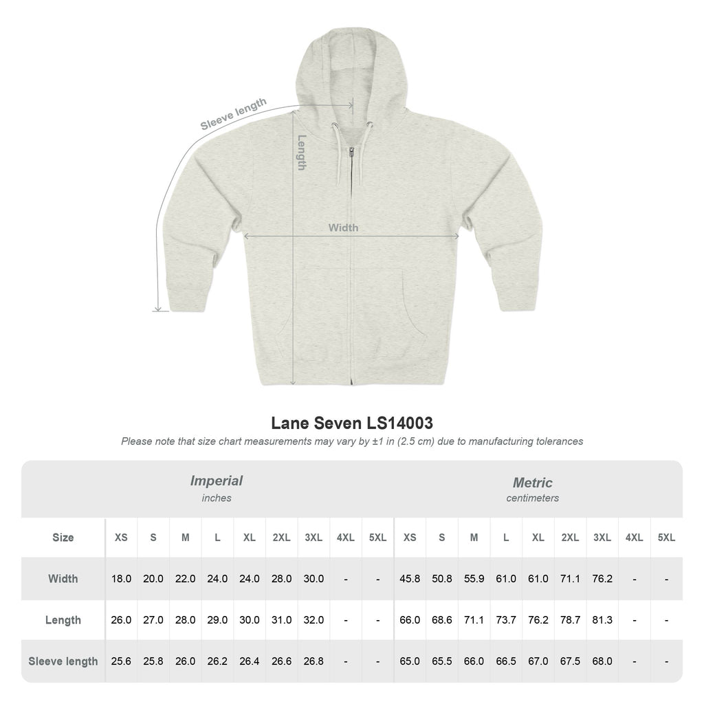 CalebRated Logo Zip Hoodie