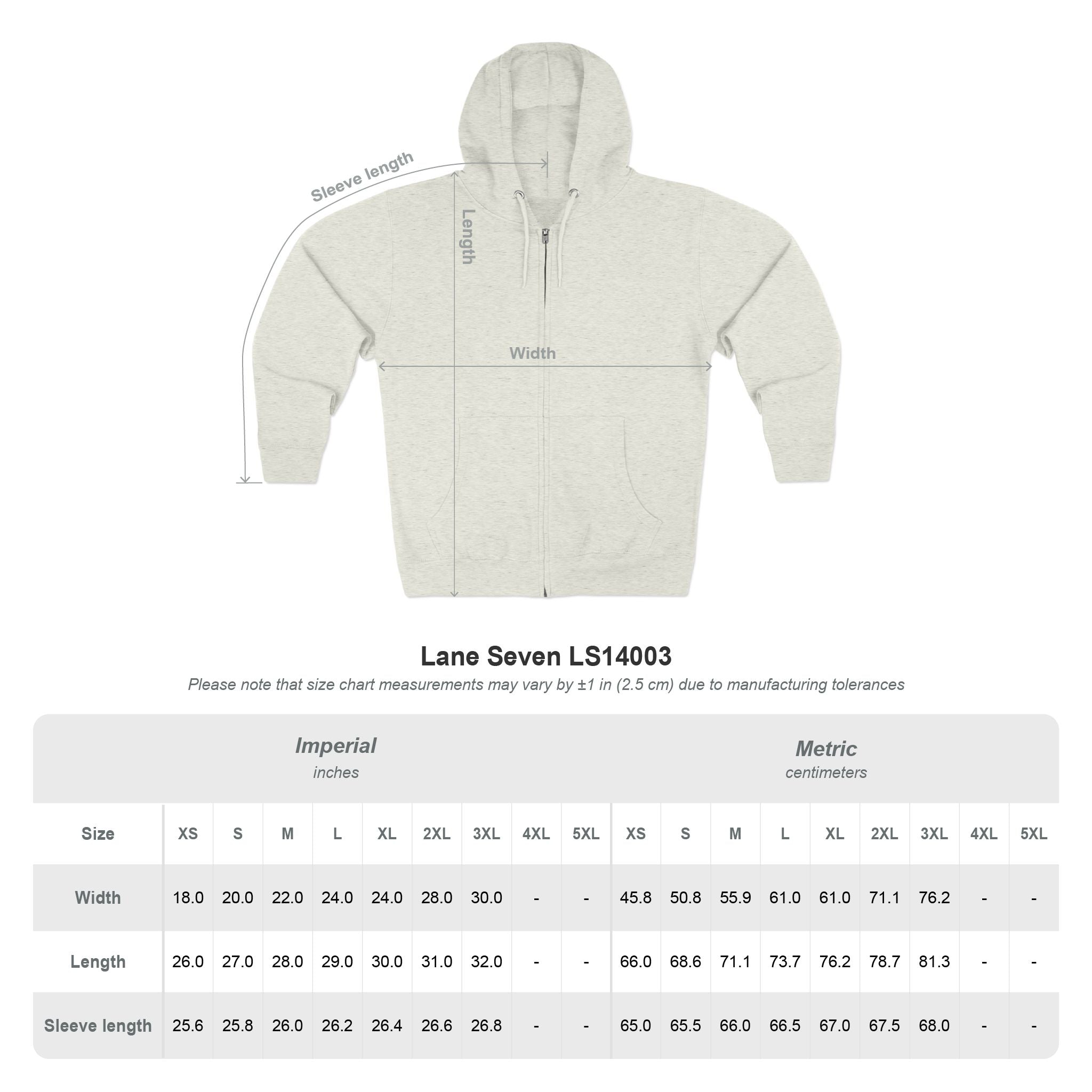 CalebRated Logo Zip Hoodie