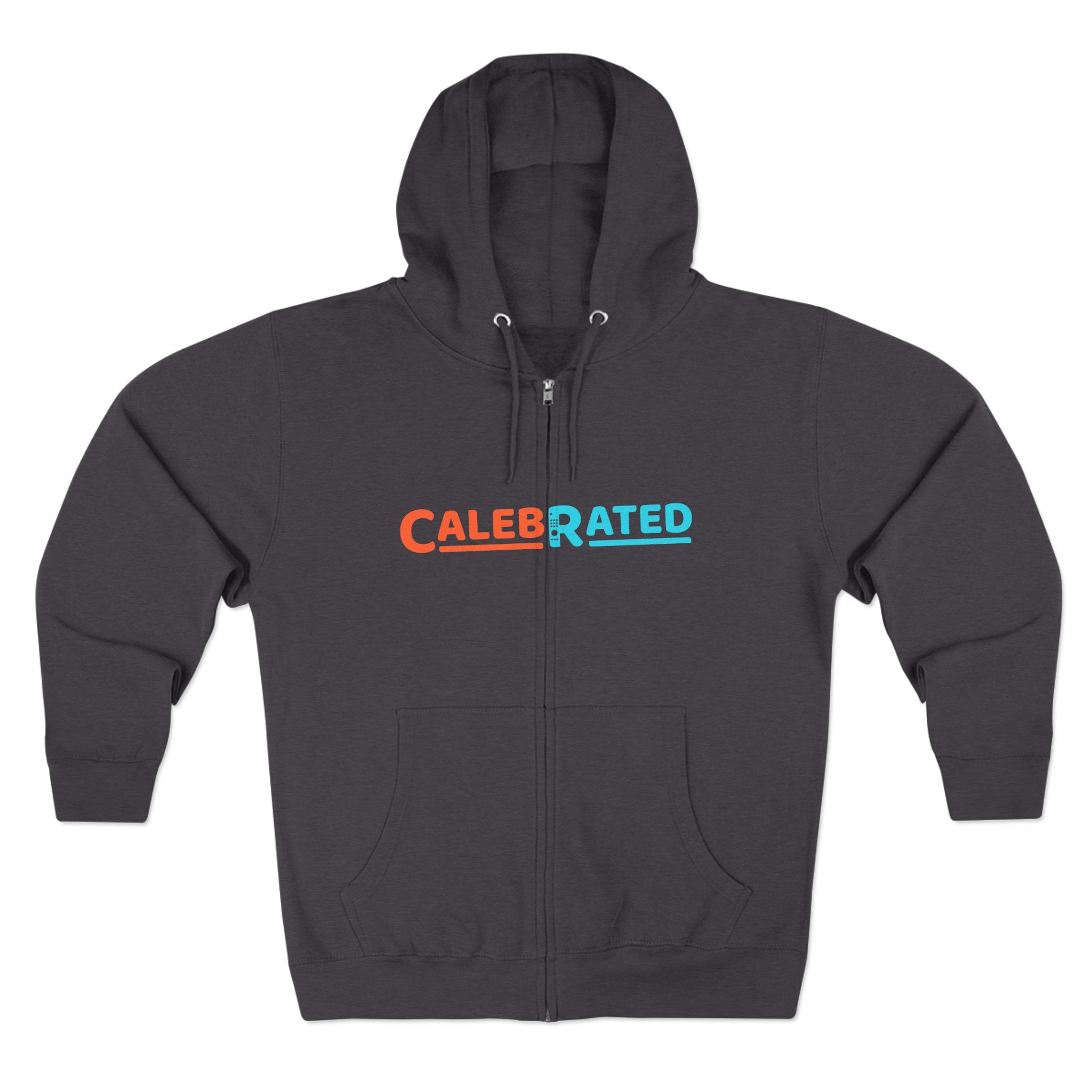CalebRated Logo Zip Hoodie
