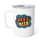 Deez Nits 10oz Insulated Travel Mug