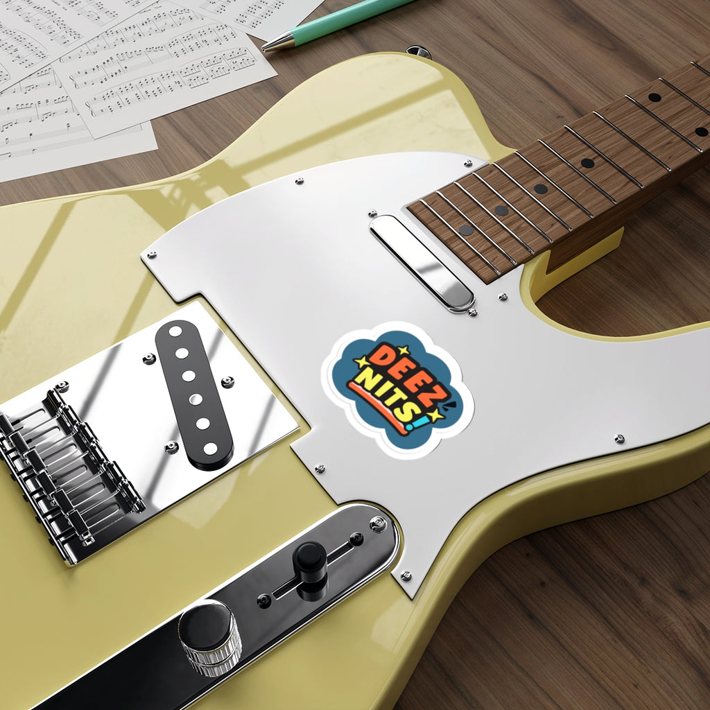 "Deez Nits!" 4" Die-Cut Sticker