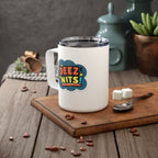 Deez Nits 10oz Insulated Travel Mug