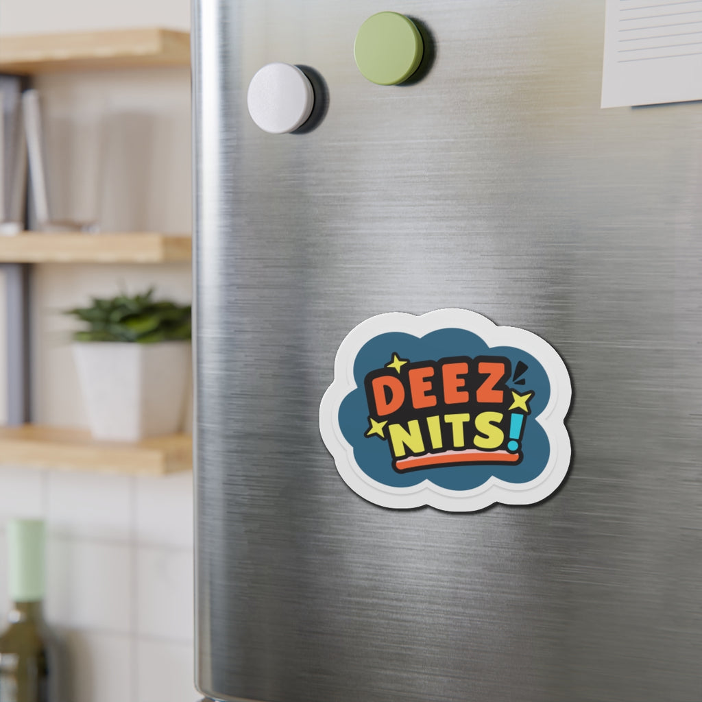 "Deez Nits!" 4" Die-Cut Magnet